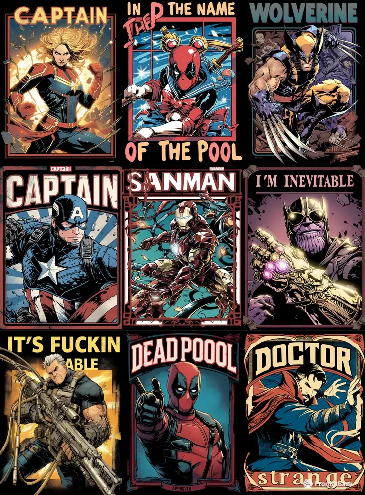 Marvel T Shirt Designs 2