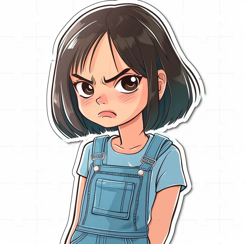Kawaii Stickers Cute Girls