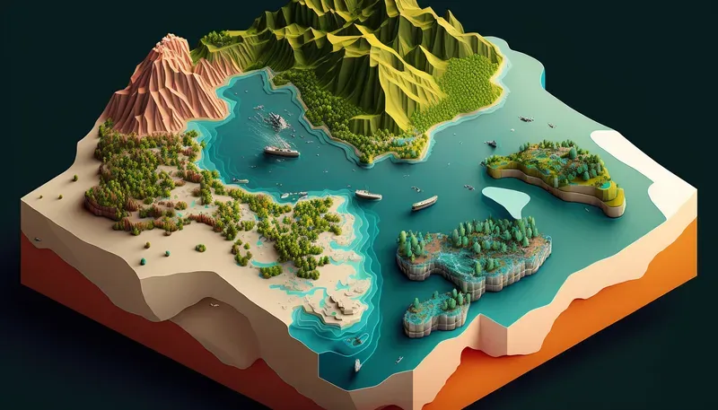 Isometric Map Layouts