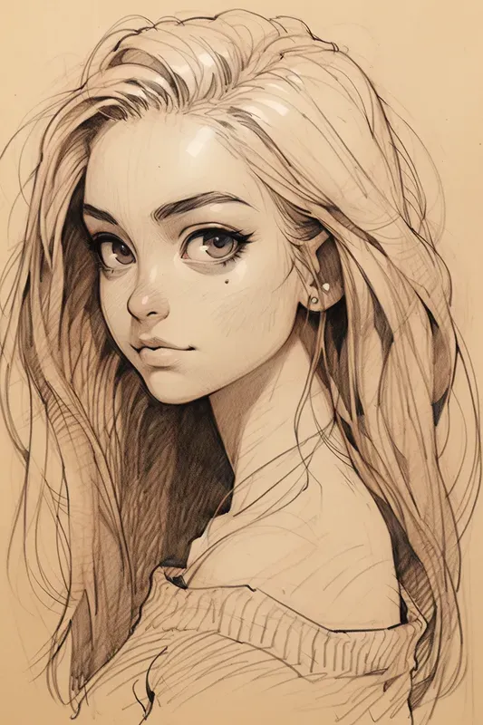 Sketch Art In Anime