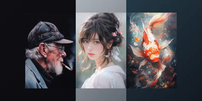 Highly Detailed Realistic Paintings generated by undefined