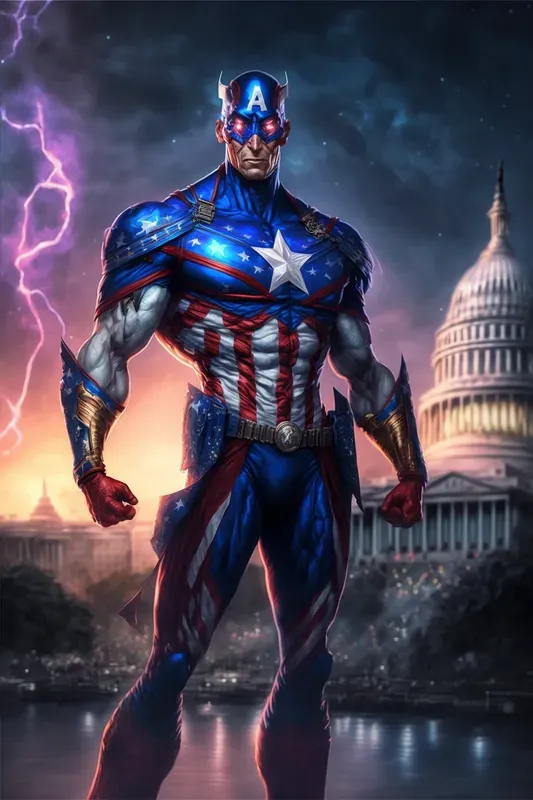 Male Super Heroes For Countries
