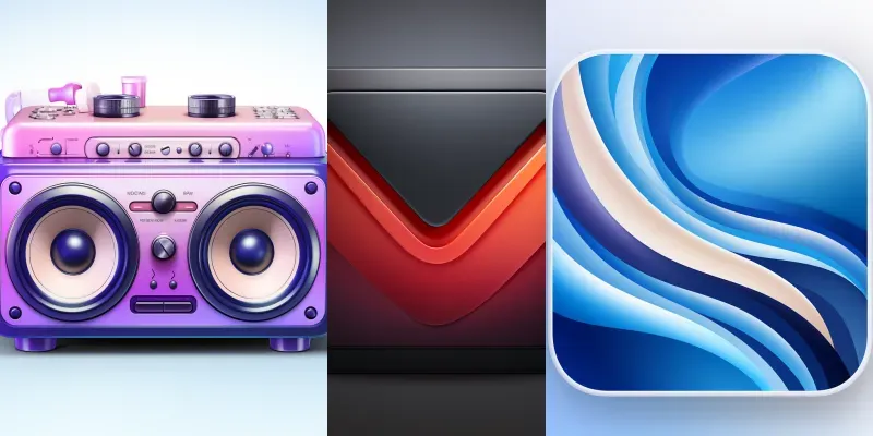 Innovative App Icon Designs generated by undefined