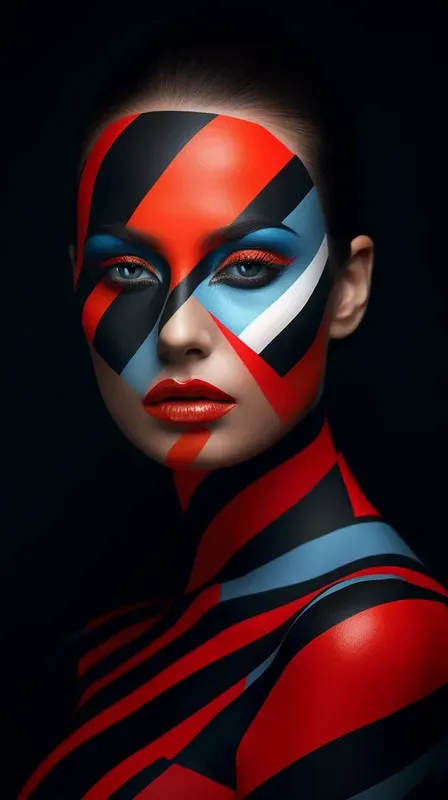 Colorful Face Portraits