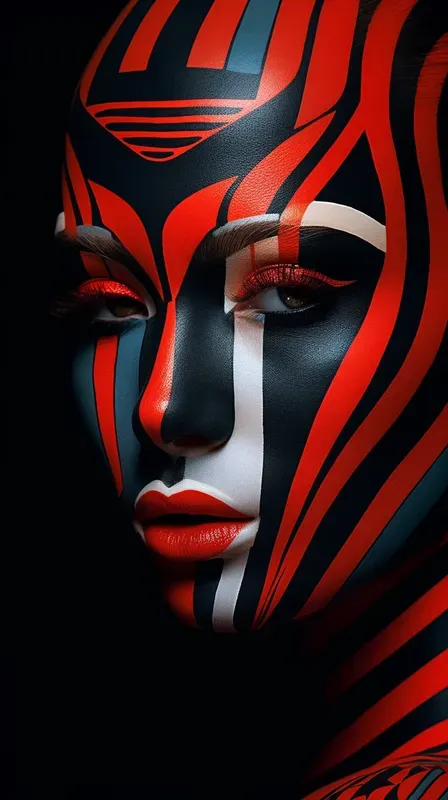 Colorful Face Portraits
