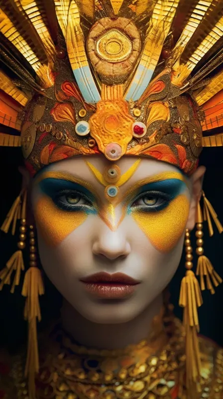Colorful Face Portraits
