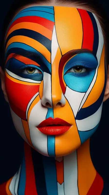 Colorful Face Portraits