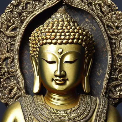 Buddha Statue Carved From Any Material