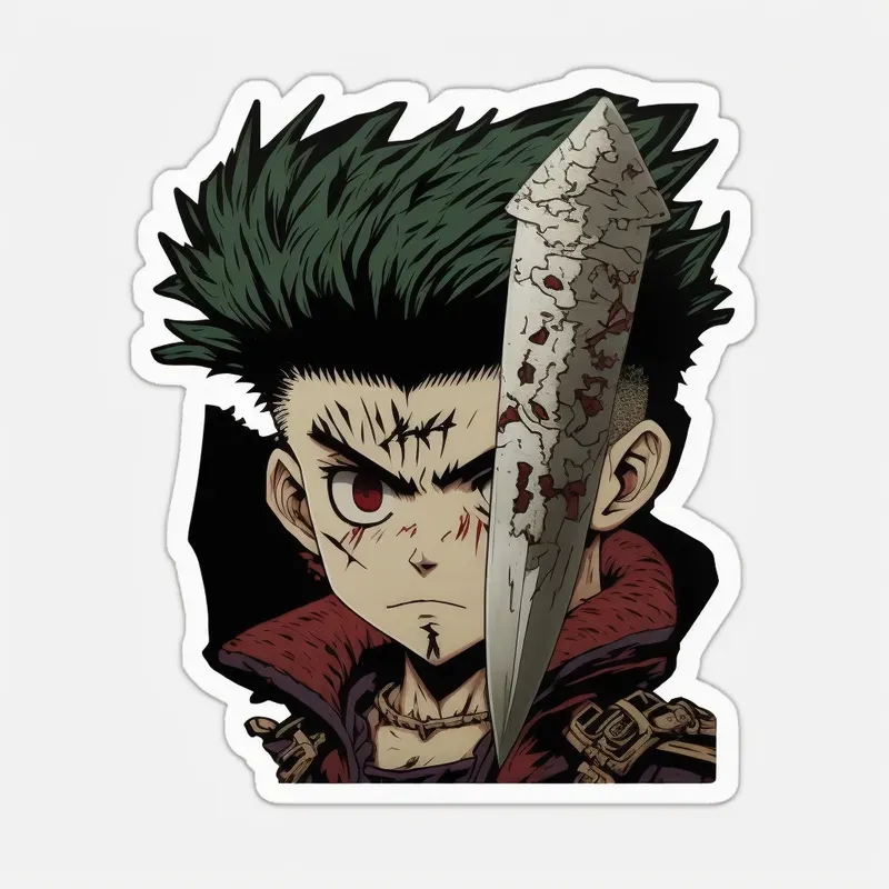 Anime Heroes Stickers