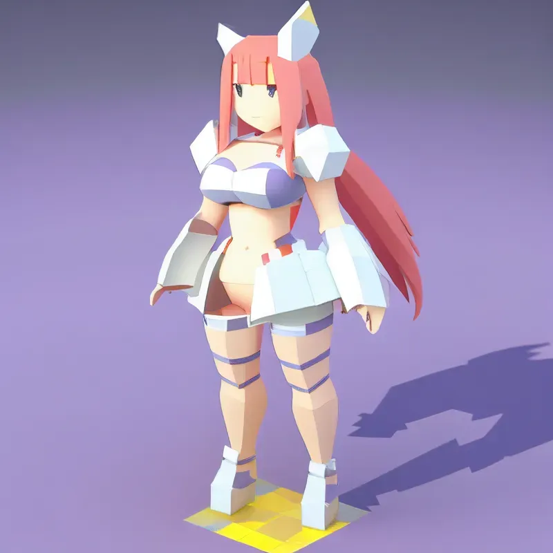 Voxel Anime Characters