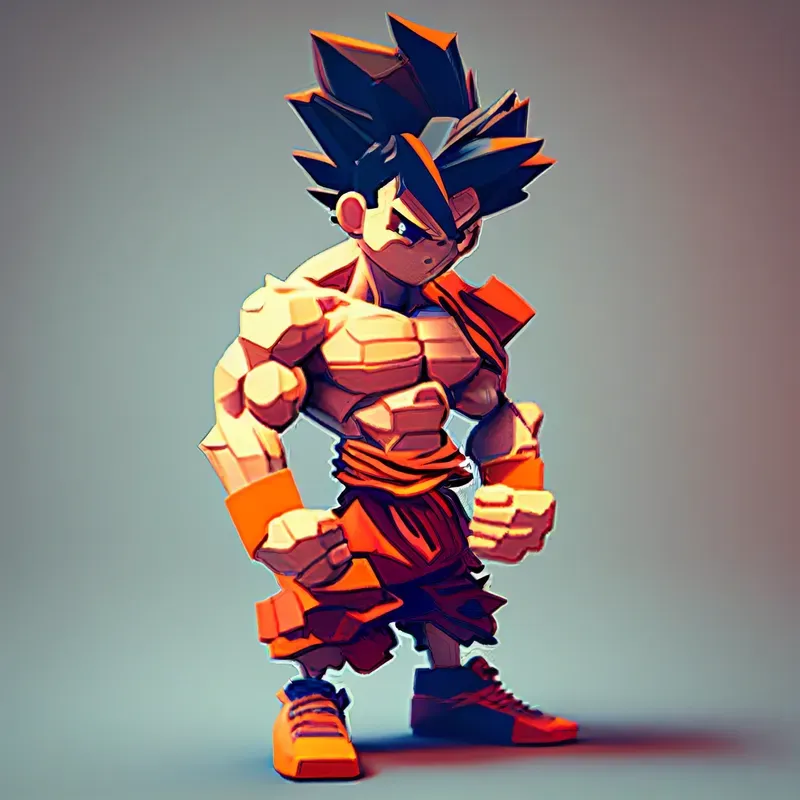 Voxel Anime Characters
