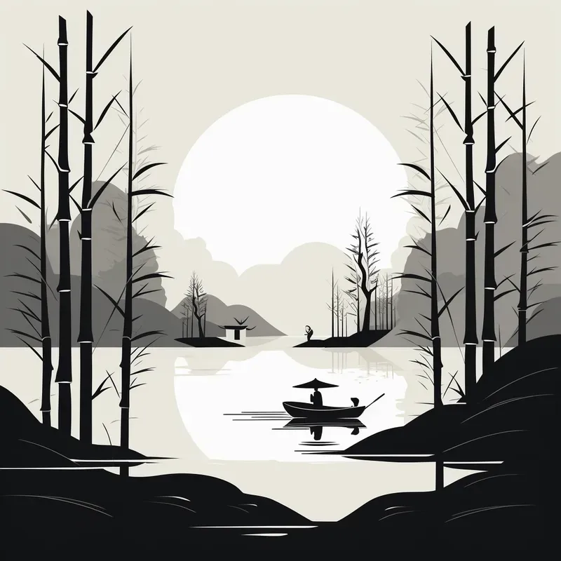 Ancient Chinese Landscape Painting Style