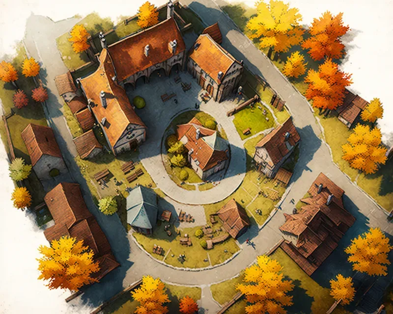 Tabletop RPG Maps Settlements