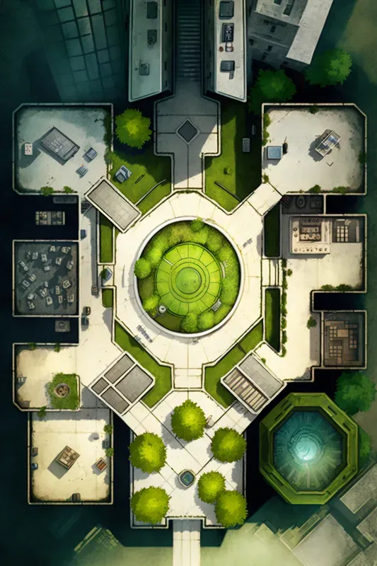 Tabletop RPG Maps Settlements