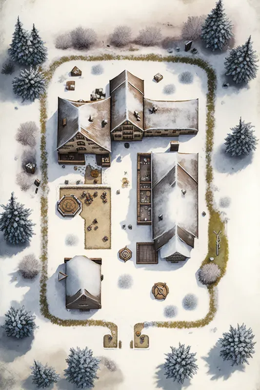 Tabletop RPG Maps Settlements