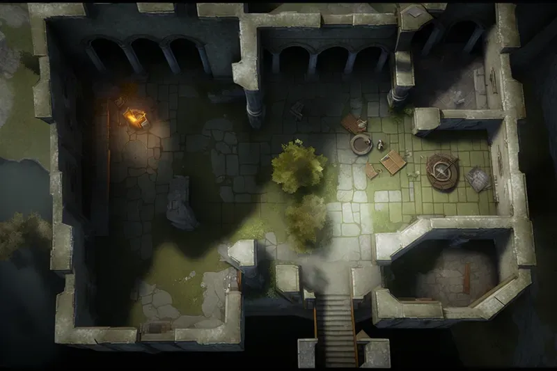 Tabletop RPG Maps Interiors