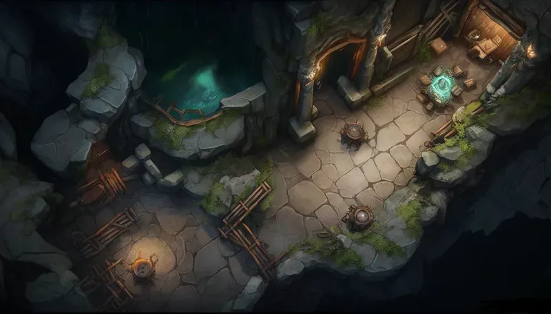 Tabletop RPG Maps Interiors