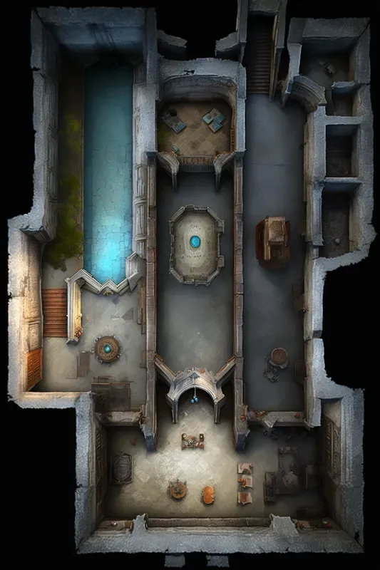 Tabletop RPG Maps Interiors
