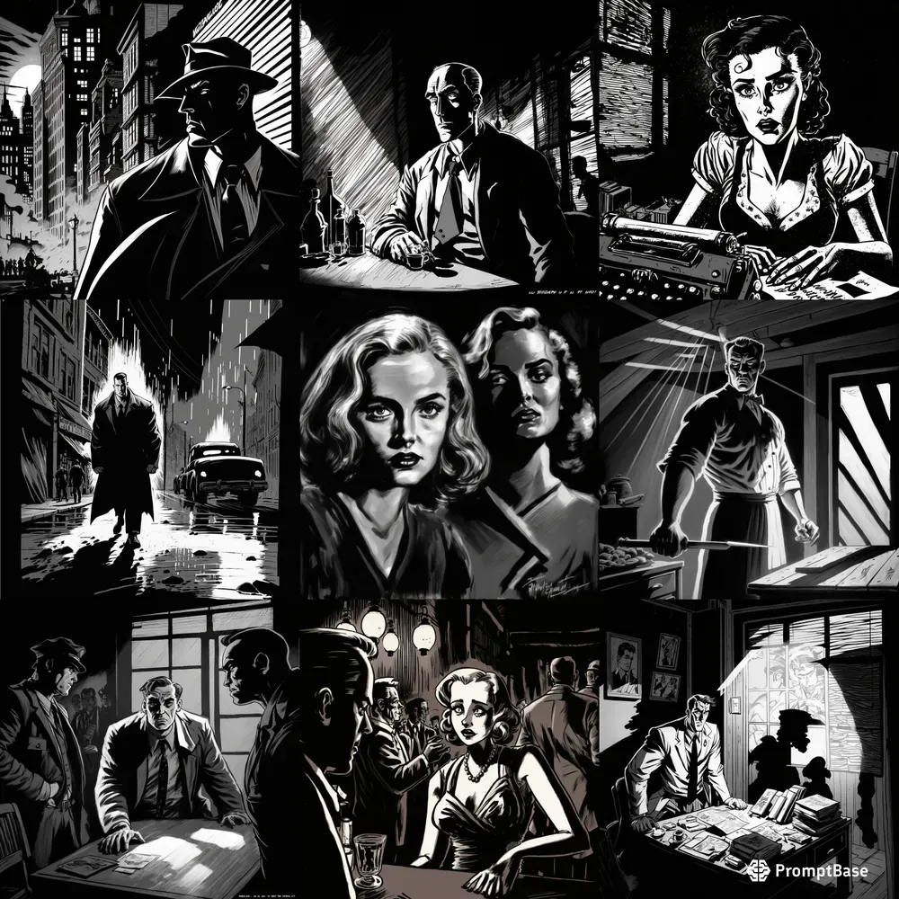 Film Noir Comics