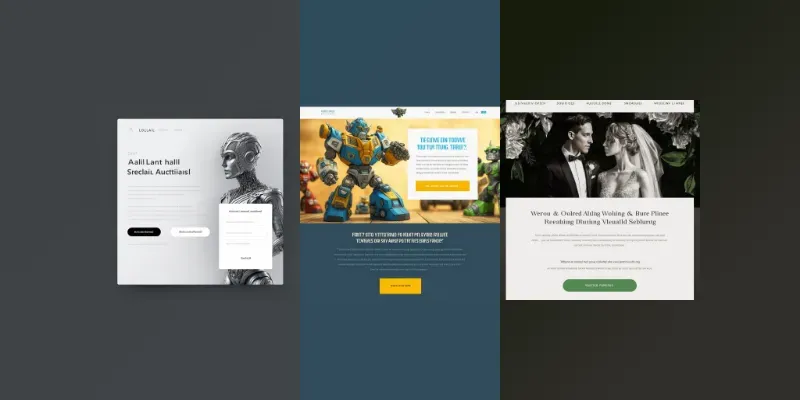 High Converting Squeeze Page Designs generated by undefined
