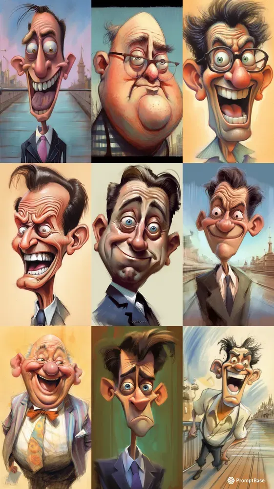 Quick Boardwalk Caricatures