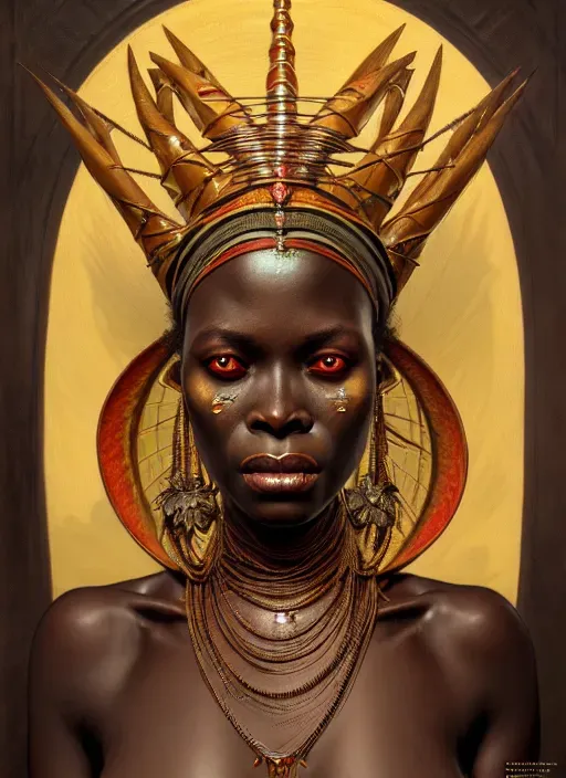 Tribal African Sorceress