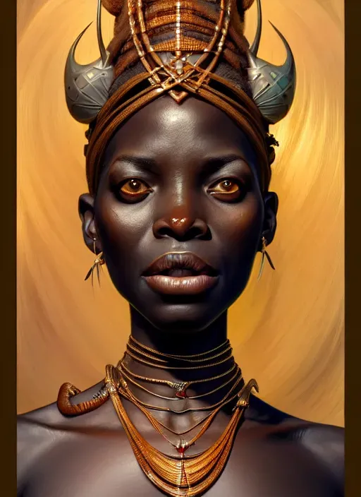 Tribal African Sorceress