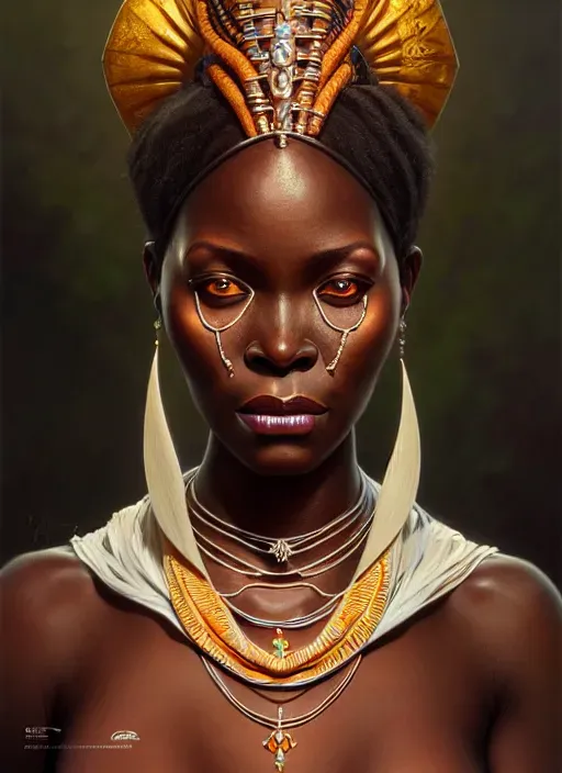 Tribal African Sorceress