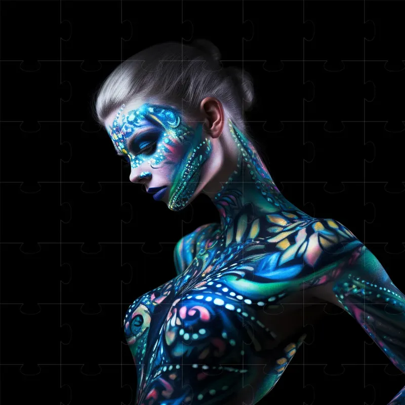 Realistic Body Paint Models