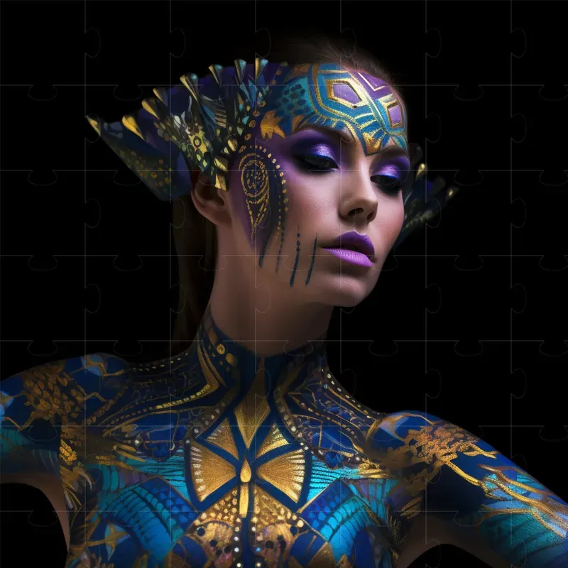 Realistic Body Paint Models