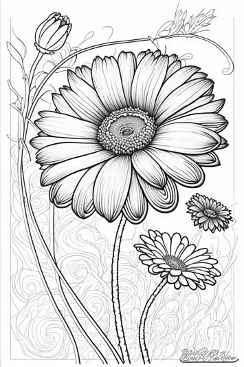 Beautiful Flower-themed Artworks