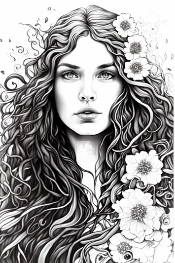 Beautiful Flower-themed Artworks