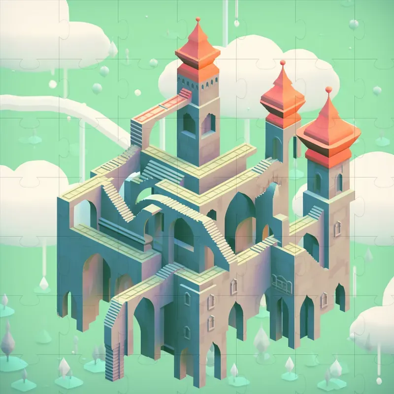 Monument Valley Game Art