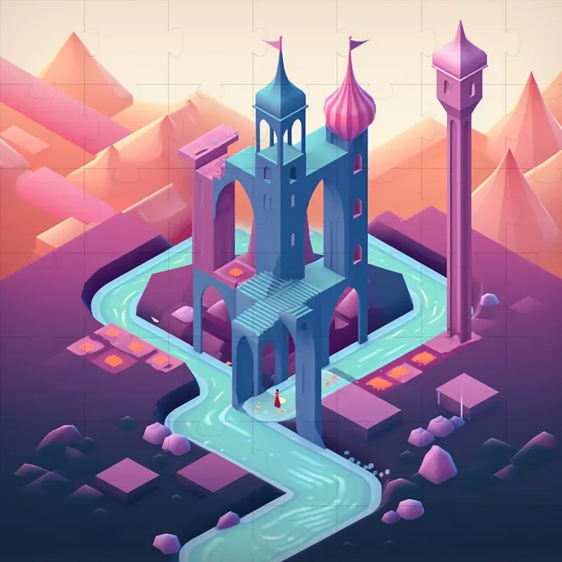 Monument Valley Game Art