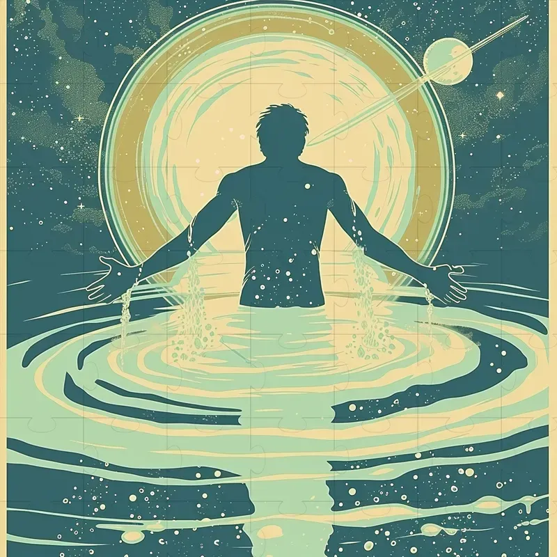 Cosmic Dreamfusion Illustrations