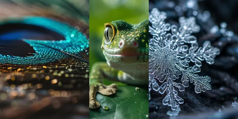 Realistic Macro Photographs generated by undefined