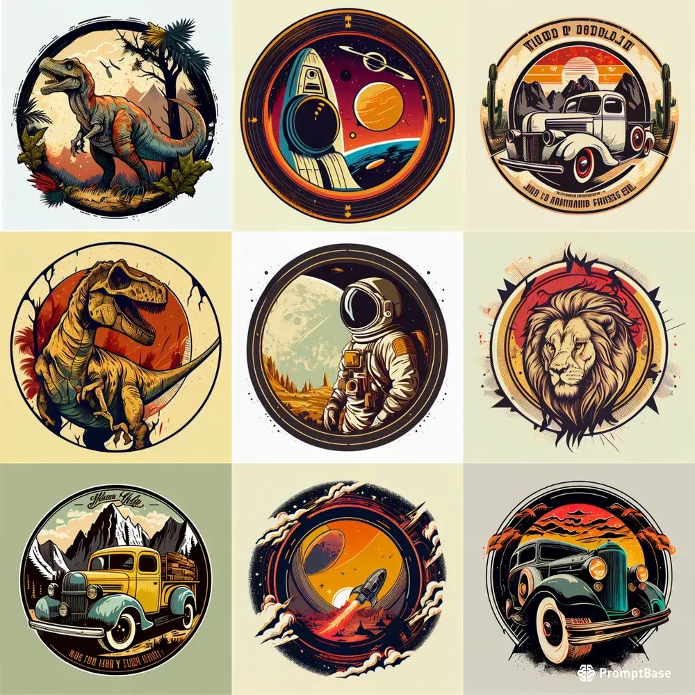 Vintage T-shirt Graphic Designs