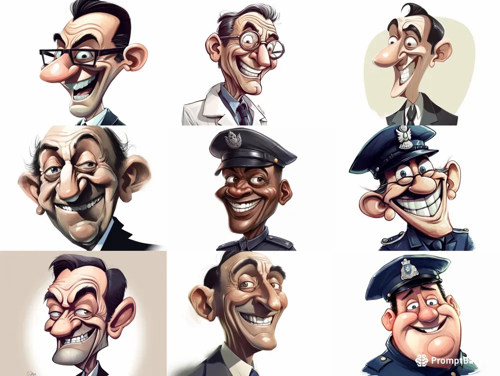 Cartoon Editorial Caricatures