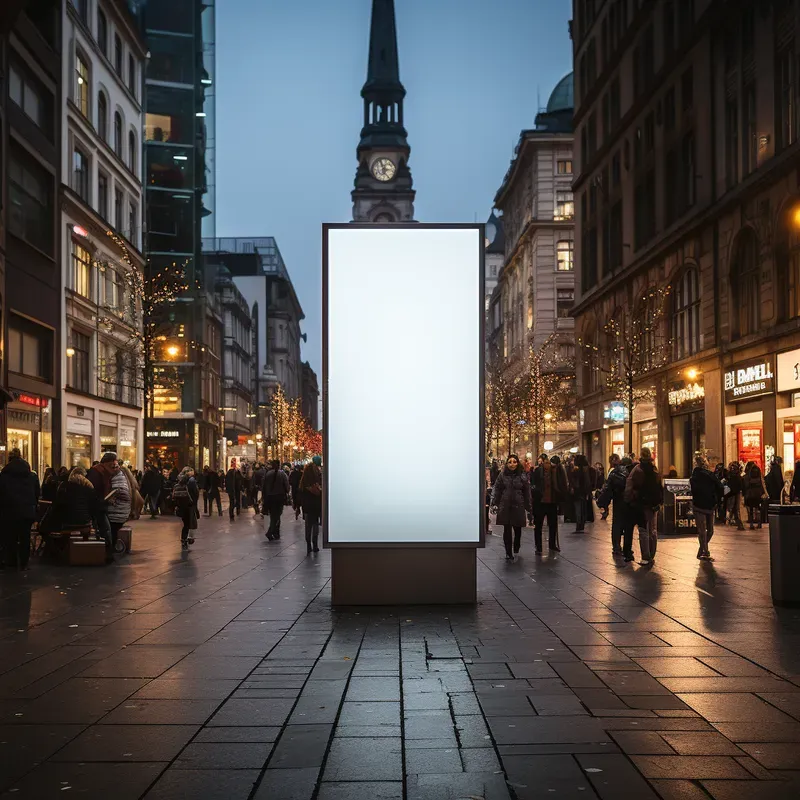 Billboard Mockup Advertising Photography