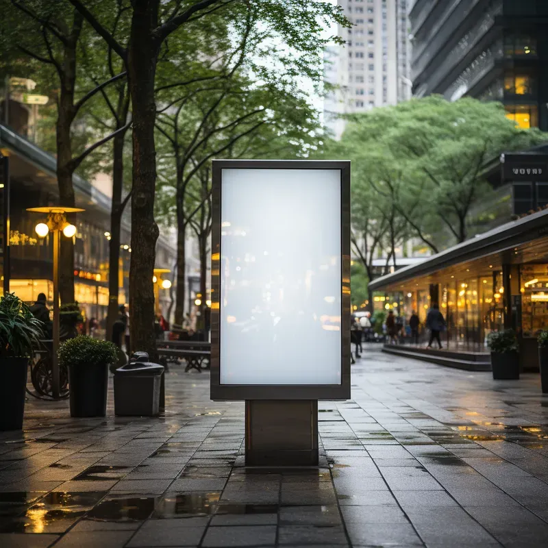 Billboard Mockup Advertising Photography
