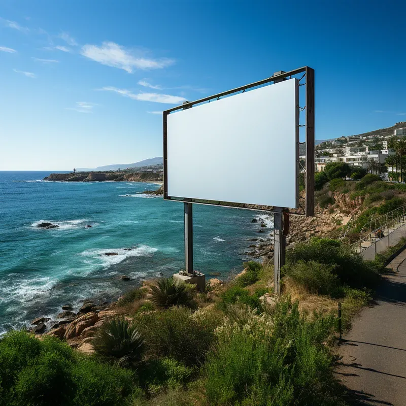 Billboard Mockup Advertising Photography
