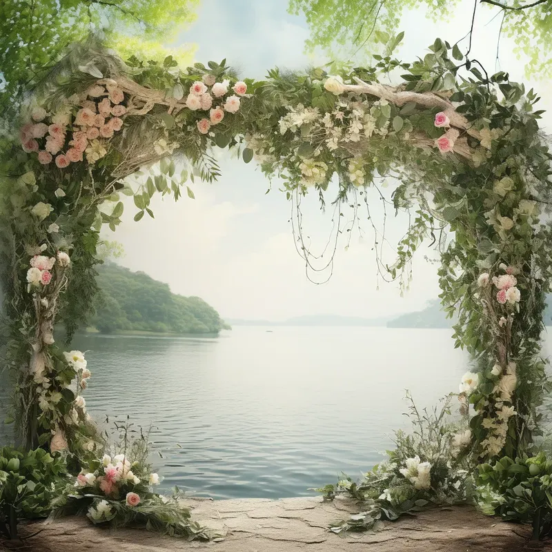 Wedding Photography Backdrops Romantic