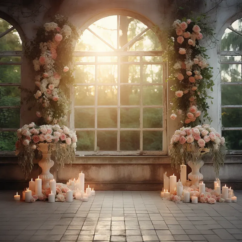 Wedding Photography Backdrops Romantic