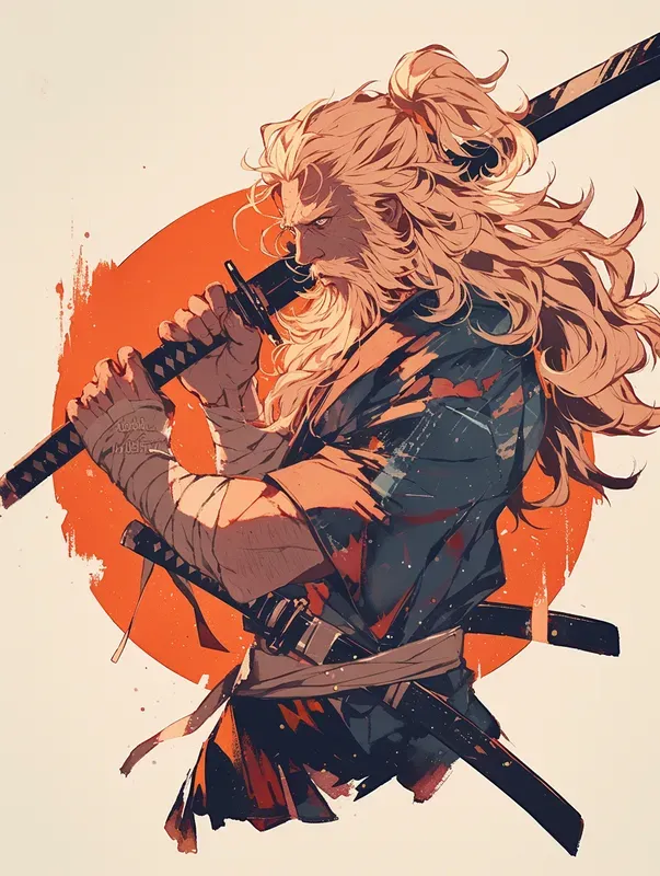 Anime Samurai T Shirt Designs