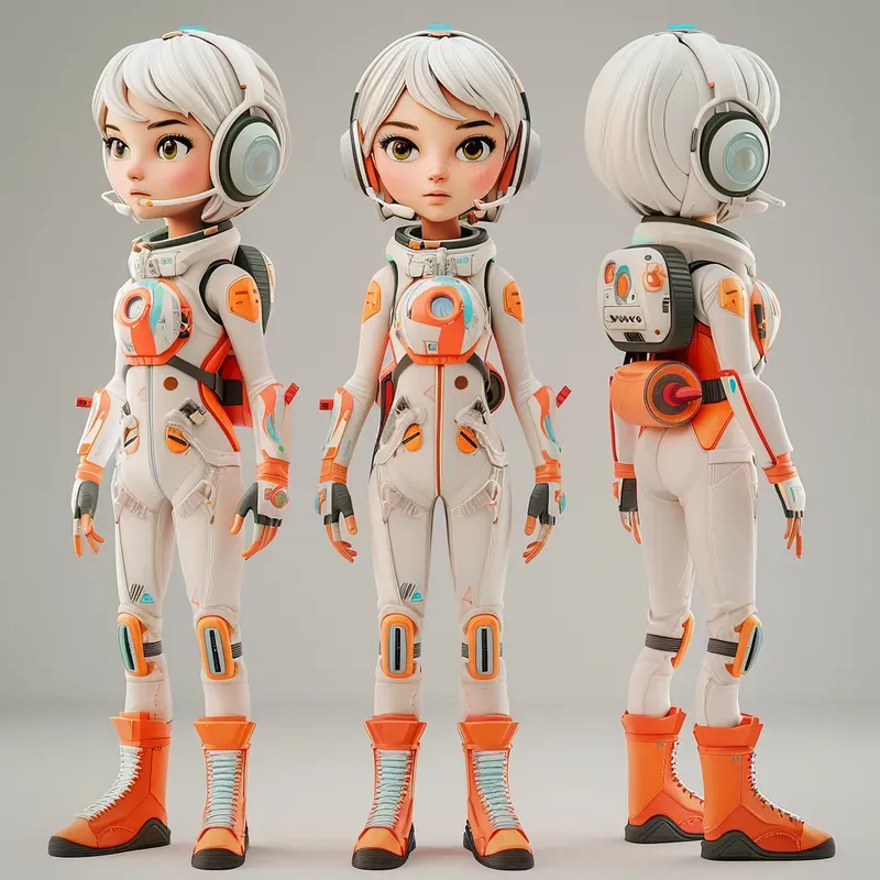 Exquisite 3D Character Sheet