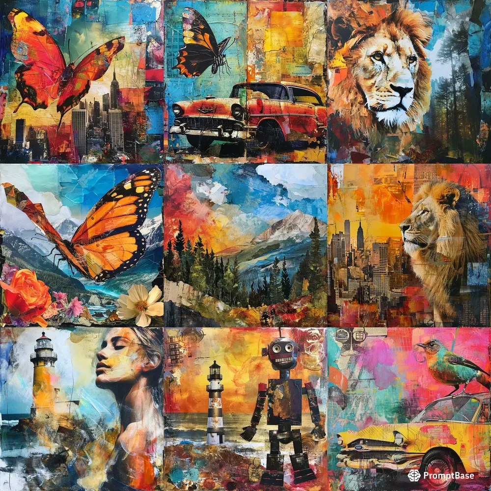 Mixed Media Collage