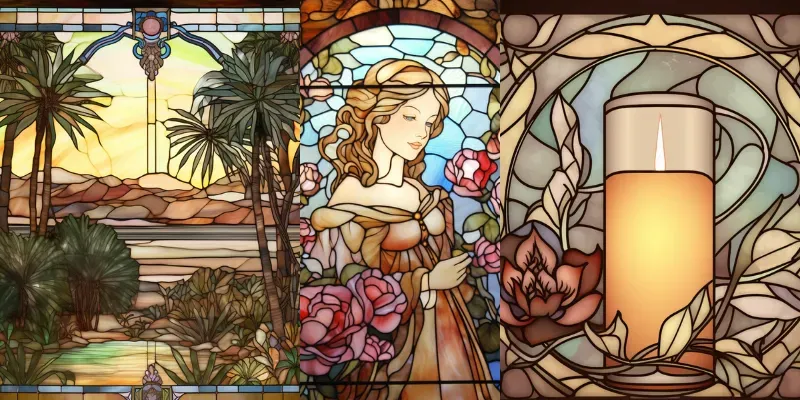 Stained Glass Style generated by undefined