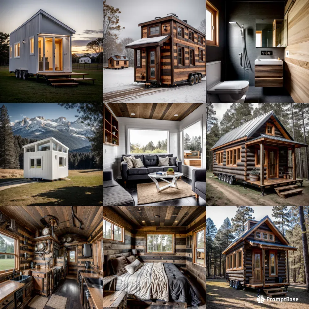 Tiny House Interior And Exterior