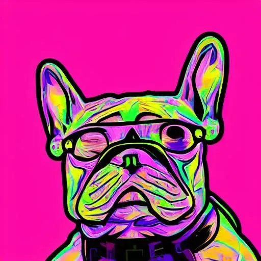 Cyberpunk Dog Avatar