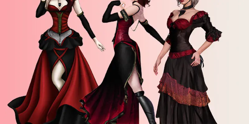 Gothic Dress Designs generated by undefined